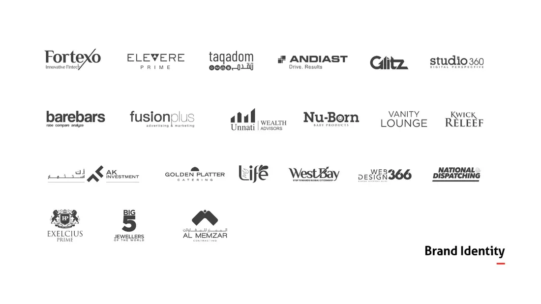 Brand identity logo suite